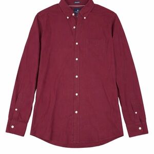 American Eagle Burgundy Button Down Shirt | XL | Seriously Soft